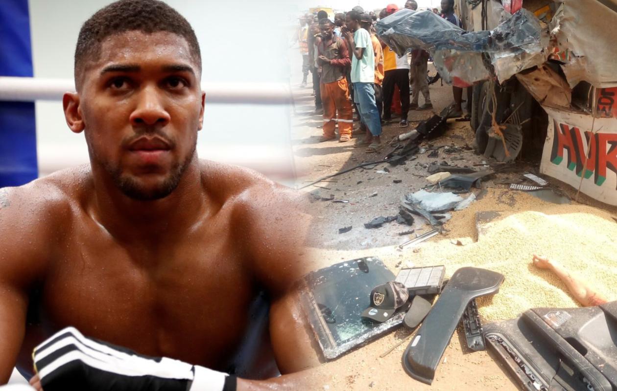 Nigeria : le boxeur Anthony Joshua impliqué dans un accident de la route mortel