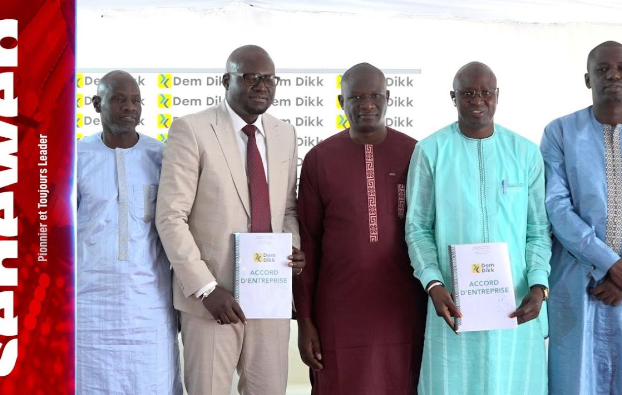 Climat social apaisé et bonne gouvernance : La direction générale et les travailleurs de Dakar Dem Dikk signent un accord d’entreprise