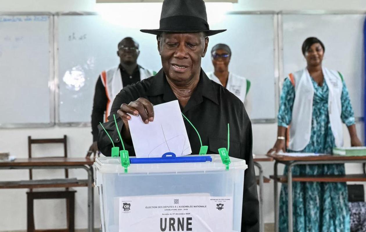 Législatives en Côte d'Ivoire: le parti au pouvoir obtient plus de 77% des sièges