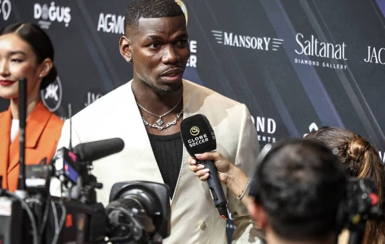 Jimmy Cabot se paye Paul Pogba, honoré aux Globe Soccer Awards