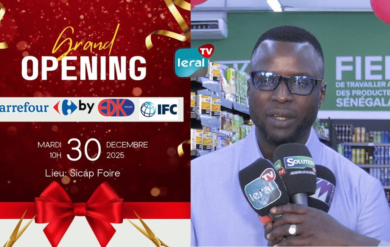 Ouverture de Carrefour Sicap Foire : Momar Lô salue la vision de Demba Kâ, pour un commerce sénégalais fort et souverain