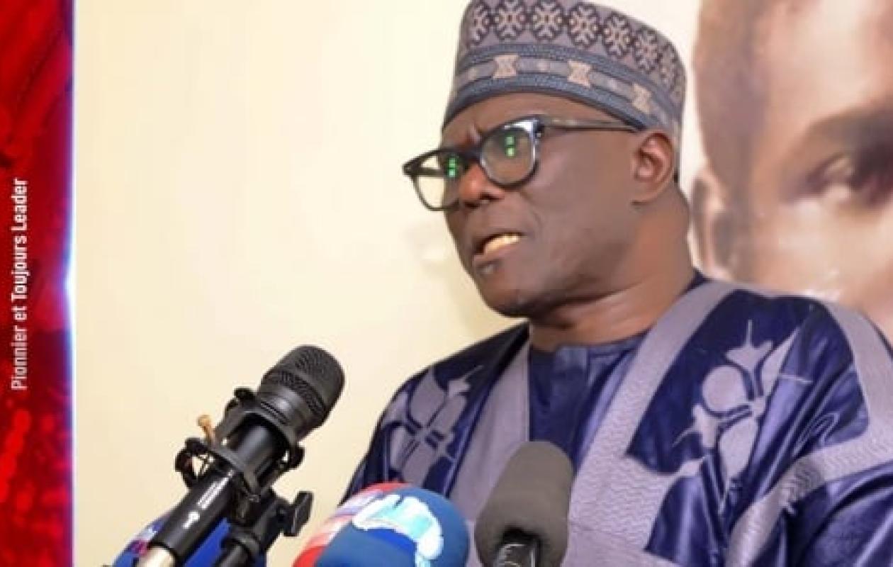 Moustapha Diakhaté face à la presse ce mardi