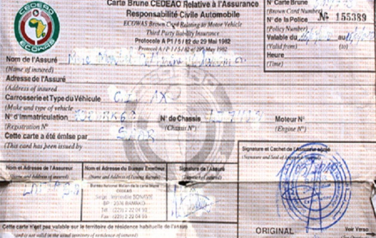 CEDEAO : la Carte Brune passe au numérique, entre intégration régionale et enjeu assurantiel