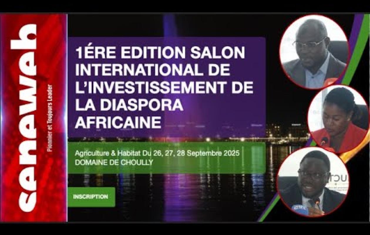 Lancement du SIDIA à Diamniadio : Mobiliser la diaspora pour construire un Sénégal souverain et solidaire