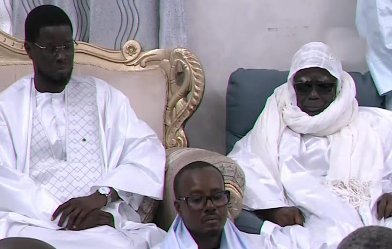 Le Président Diomaye Faye reçu par Serigne Mountakha