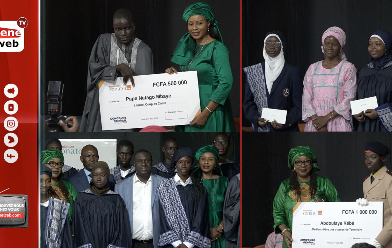 Concours Général 2025 : La Fondation Sonatel récompense les lauréats avec 12,5 millions de FCFA