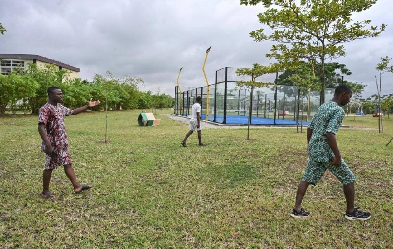 Côte d'Ivoire: à Abidjan, une ancienne décharge transformée en parc urbain