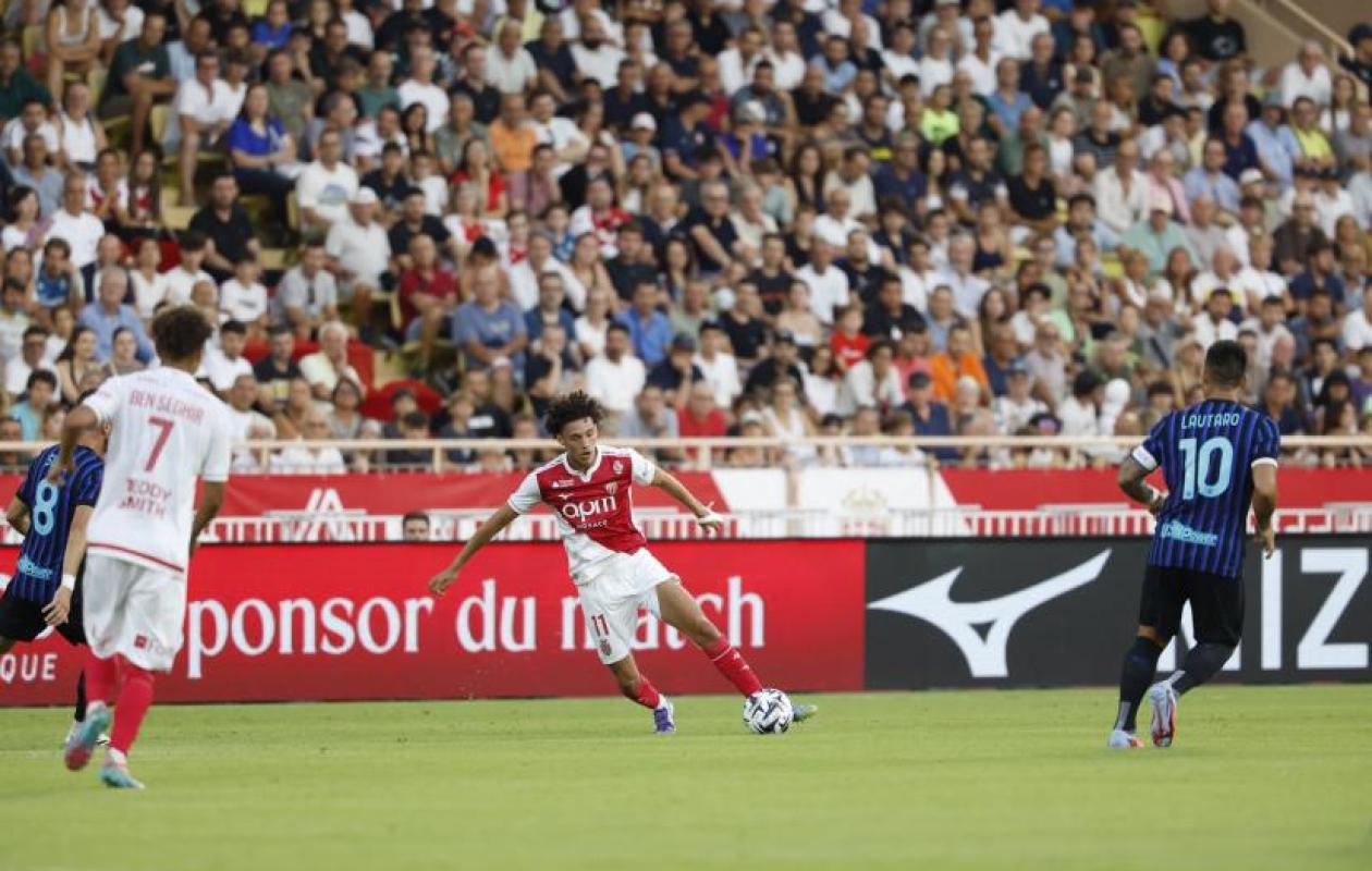 Foot, Amical : Monaco perd contre l'Inter Milan malgré une heure en supériorité numérique