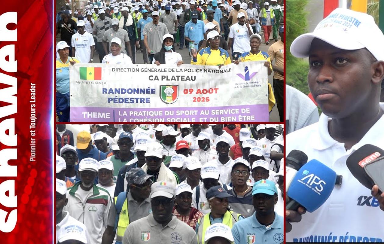 Randonnée pédestre à Dakar : le commissaire Thiombane renforce les liens avec la population