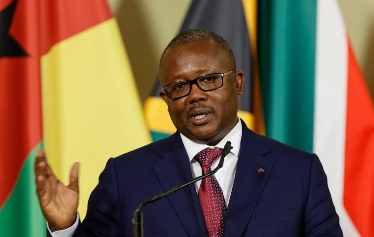 Guinée-Bissau : Le président Umaro Sissoco Embaló annonce sa candidature à la présidentielle