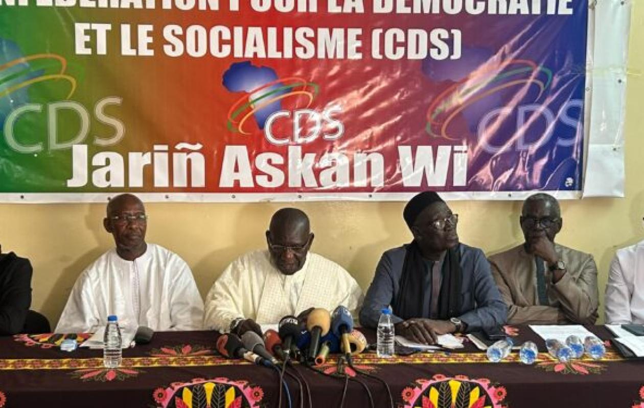 Crise politique et économique au Sénégal : La CDS dénonce “un mois, deux discours, deux fractures”