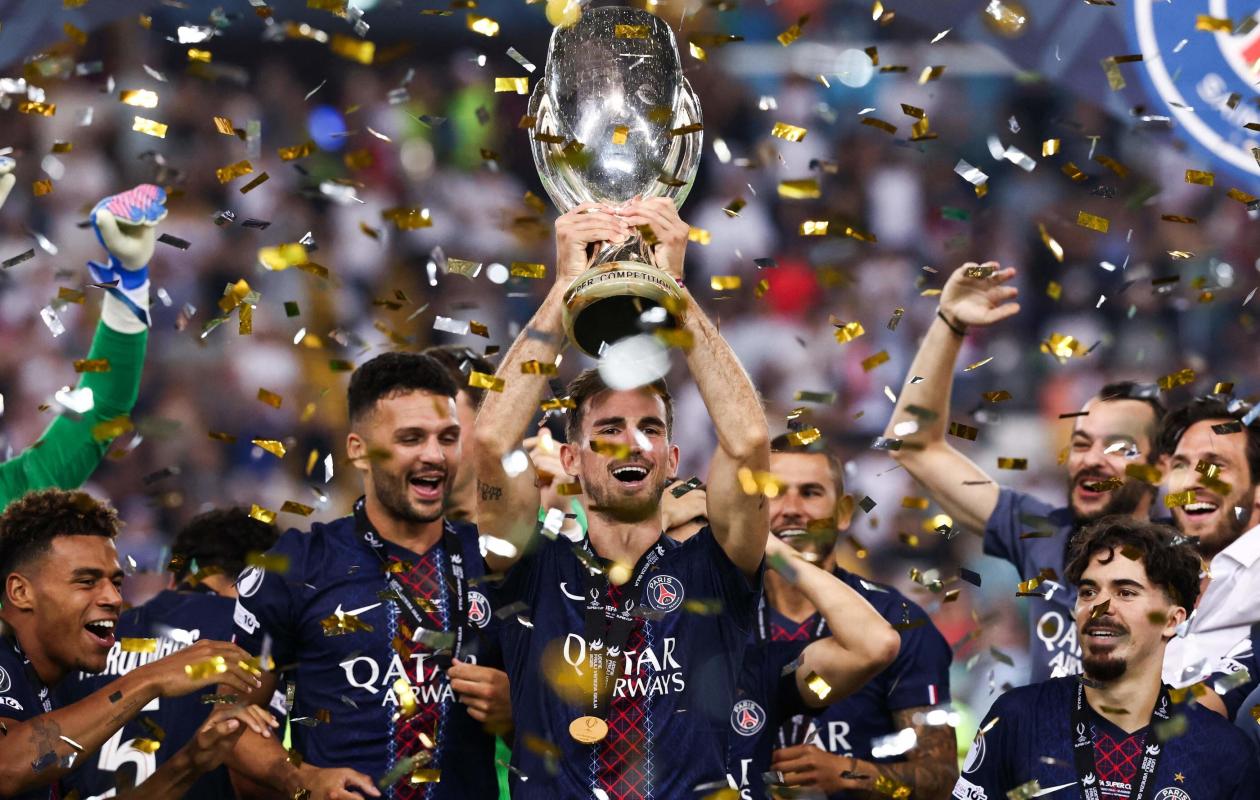 Supercoupe d'Europe : Le PSG remporte le trophée devant Tottenham de Pape Matar Sarr