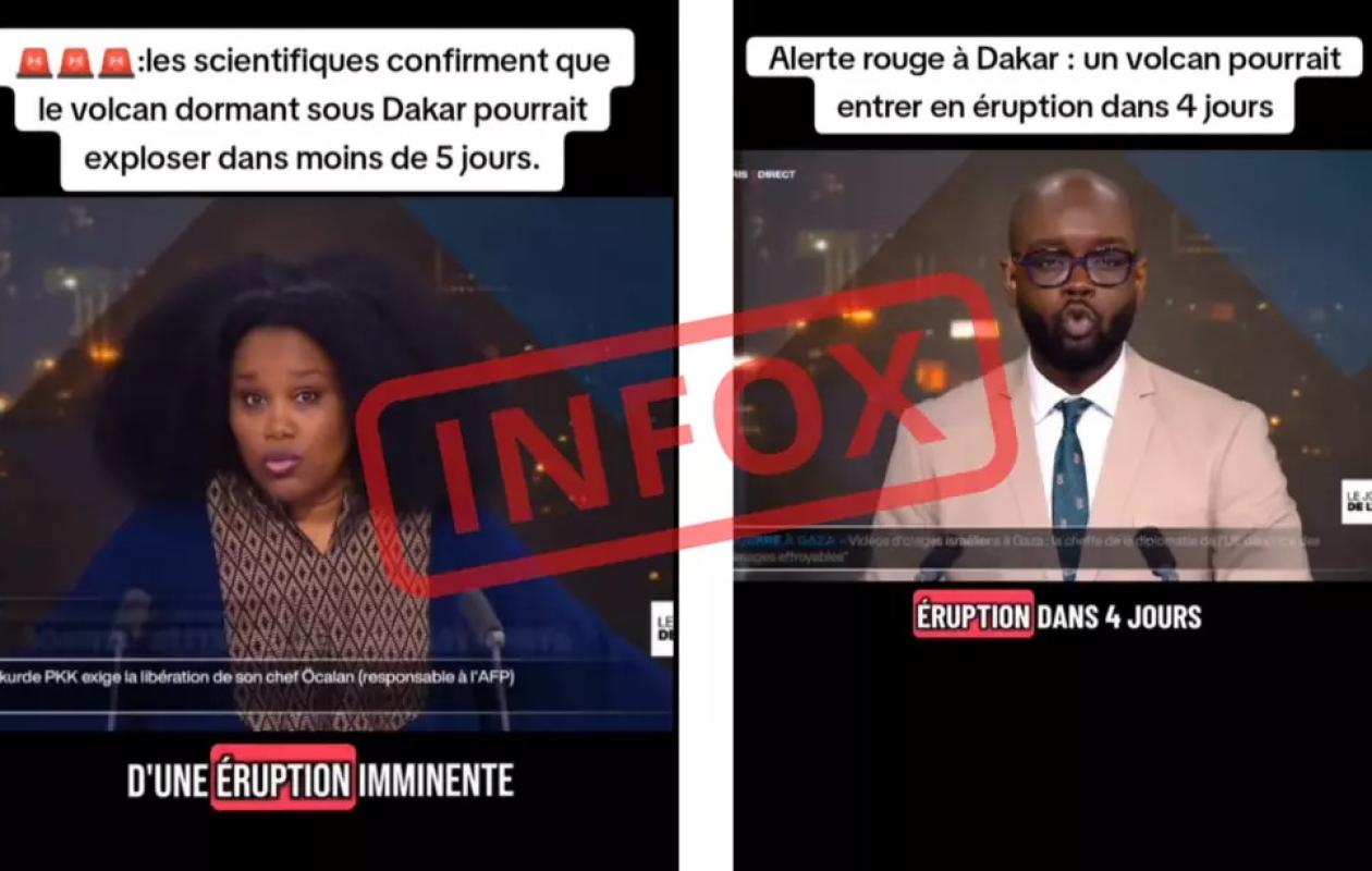 Supposée éruption volcanique imminente à Dakar : Un fake news
