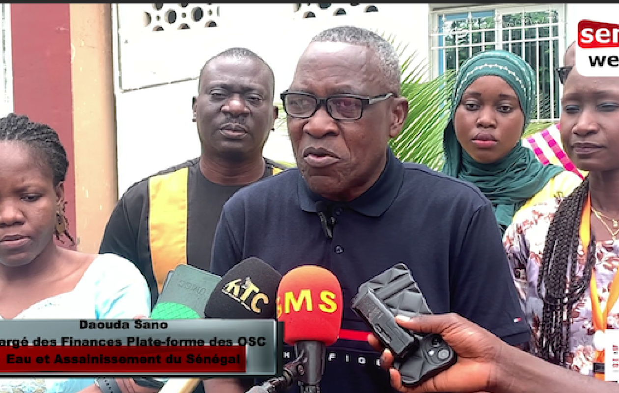 Eau et assainissement : Des membres des organisations de la société civile à Ziguinchor alertent