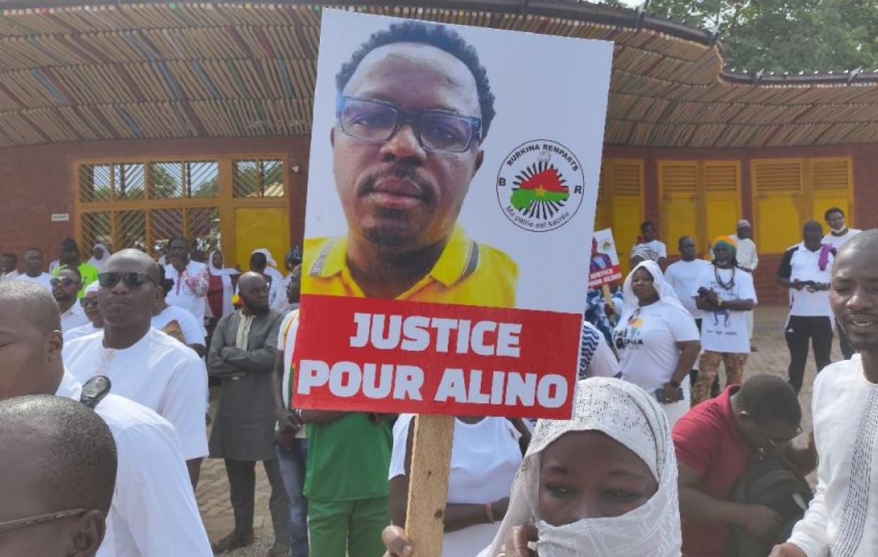 Burkina Faso : La dépouille de L'activiste Alino Faso attendue à Ouagadougou ce lundi