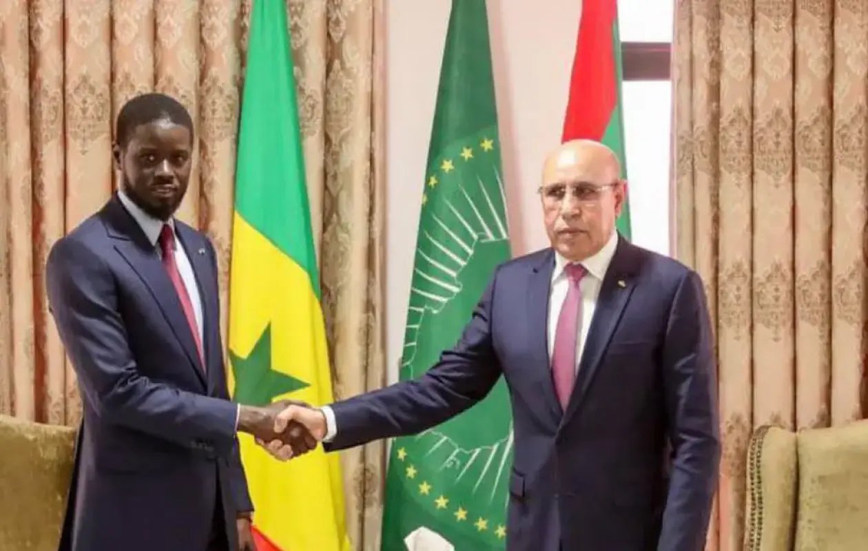 TICAD : Le président Diomaye Faye s’entretient avec son homologue mauritanien Mohamed Ould Cheikh El Ghazouani