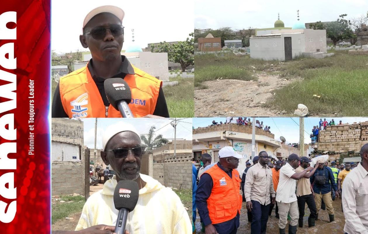 Thiaroye-sur-mer : L’Onas évacue les eaux après la visite du Président Diomaye