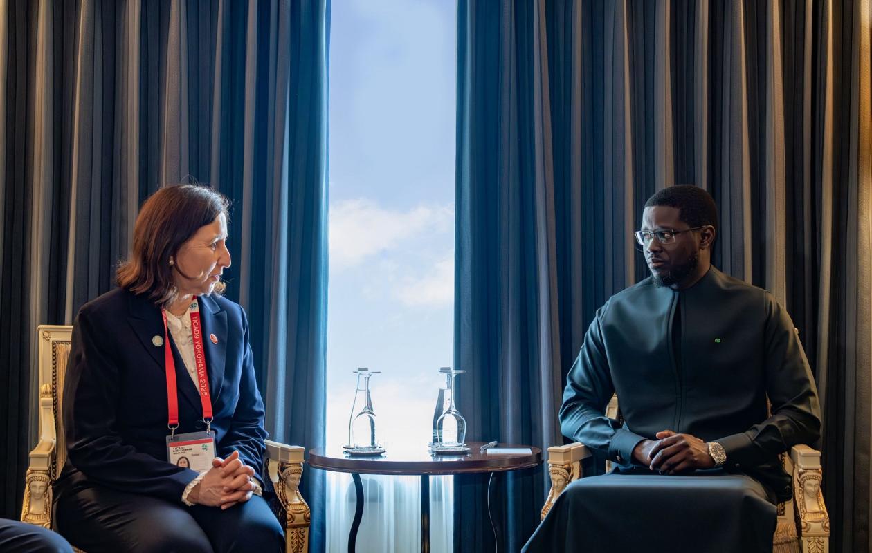 Rencontre bilatérale : Le Président Bassirou Diomaye Faye et la Première ministre tunisienne réaffirment leur engagement commun