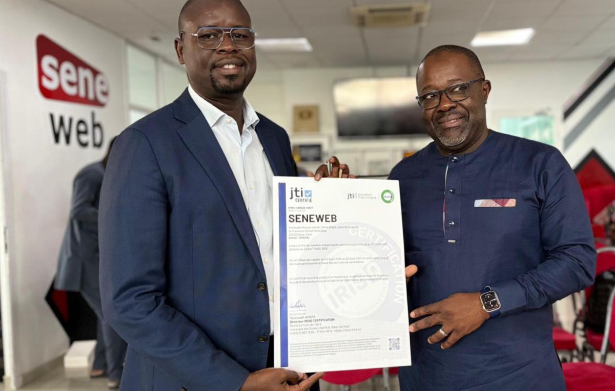Obtention du label JTI : Habibou Dia félicite Seneweb et en fait une référence