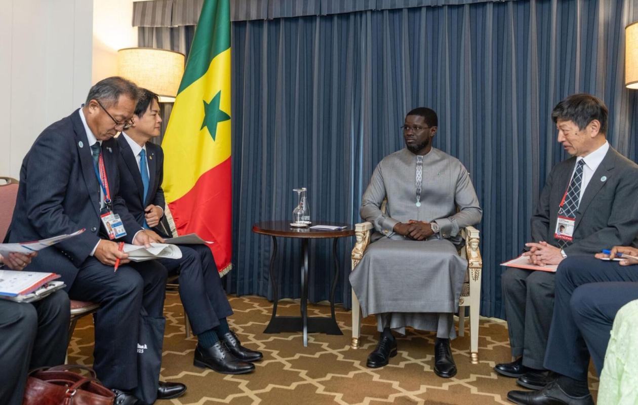TICAD : Diomaye Faye reçoit le maire de Yokohama en audience