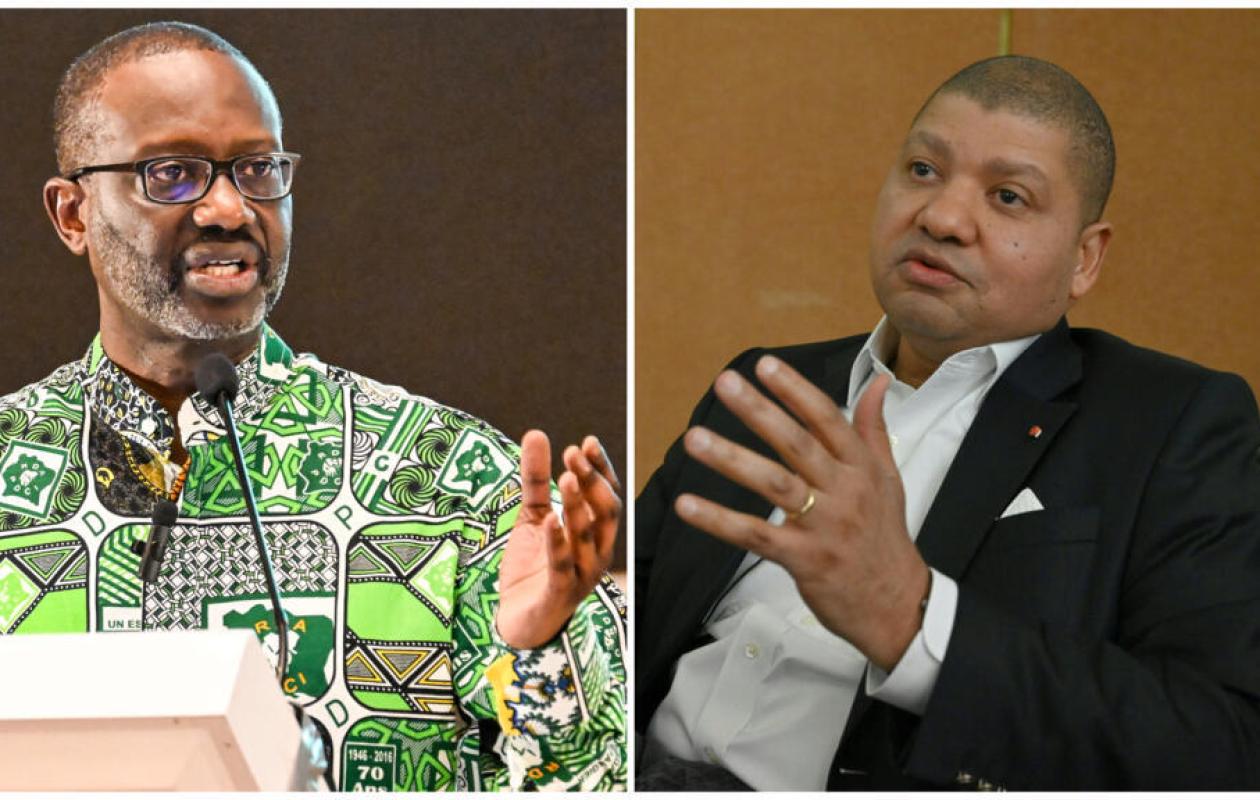 Côte d’Ivoire : Tidjane Thiam porte un coup à Jean Louis Billon