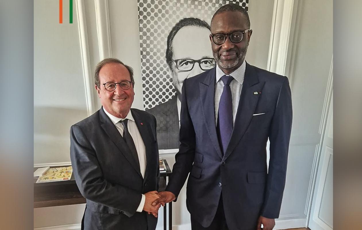 France : A quelques mois de la Présidentielle ivoirienne, François Hollande reçoit Tidjane Thiam