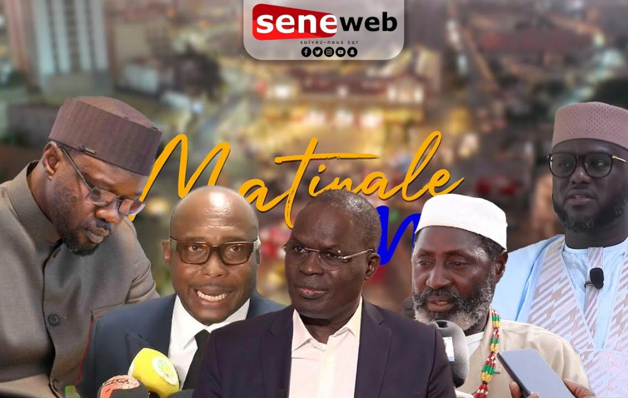 Suivez Matinale.Sn de ce Lundi 25 Août 2025