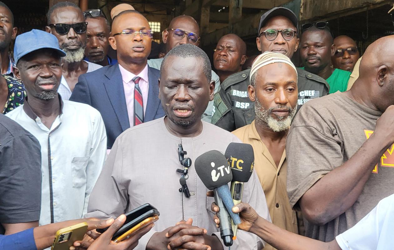 Incendie au marché Mbarou Yapp de Kaolack : le maire Serigne Mboup plaide pour la modernisation de l’infrastructure