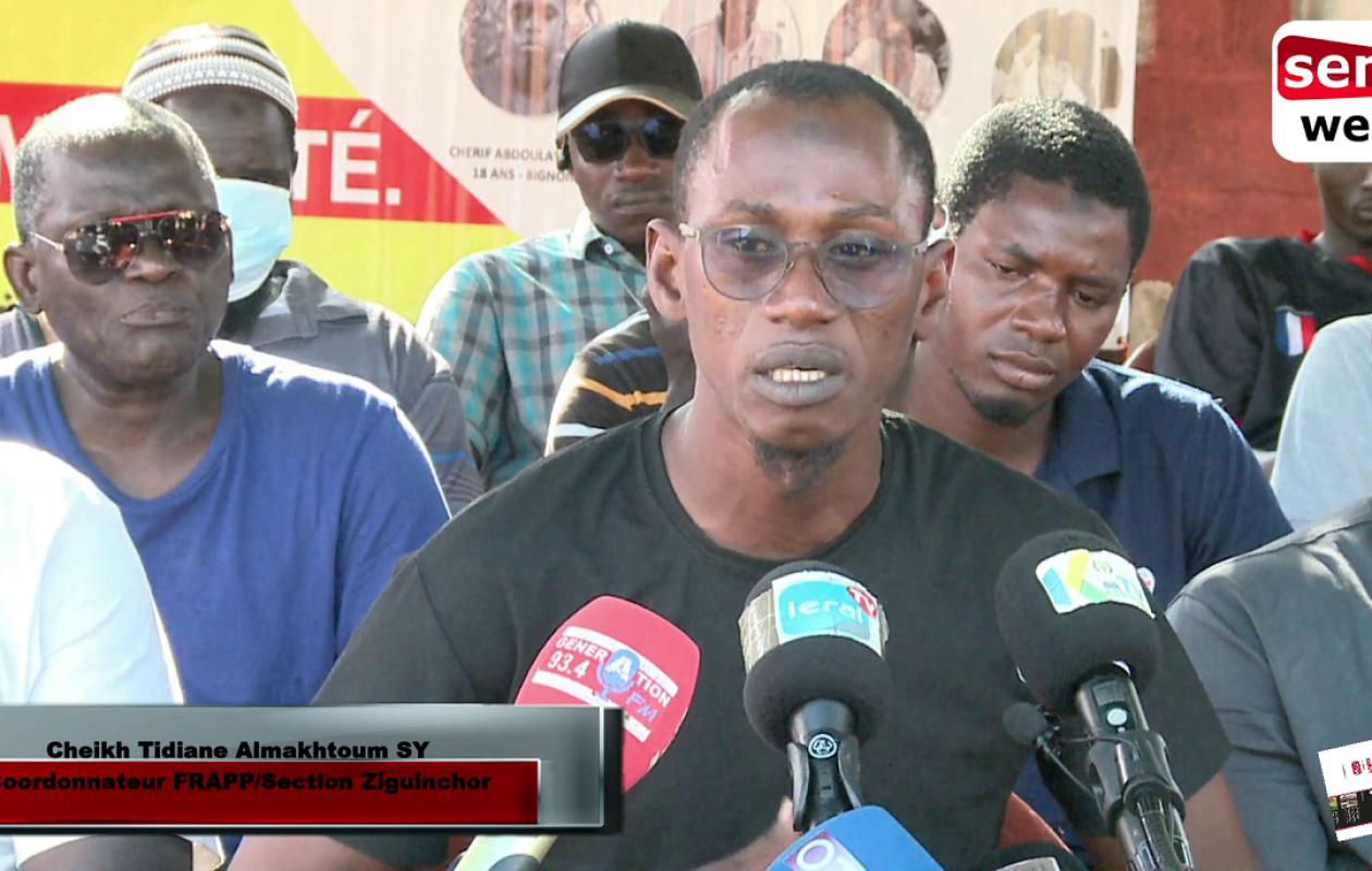 Contrat d'achat d'armement de 45 milliards F CFA : FRAPP, ONA2J et Vision Citoyenne à Ziguinchor saluent l'ouverture d'une information judiciaire par le PFJ