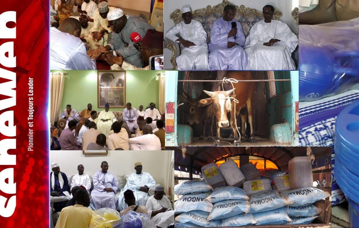 Gamou 2025 : Le Crédit Mutuel du Sénégal apporte sa contribution aux familles religieuses de Tivaouane et de Ndiassane
