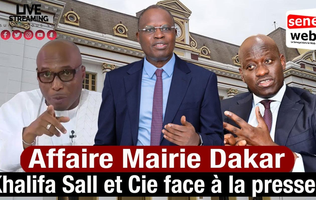 Affaire Mairie Dakar: Khalifa Sall et Cie face à la presse