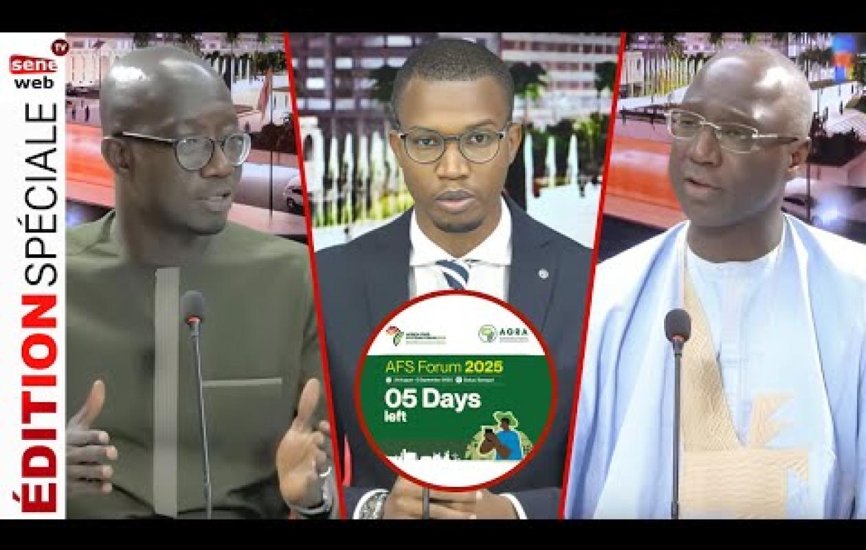 Suivez le plateau spécial avec le ministre Mabouba Diagne et Pathé Séne...