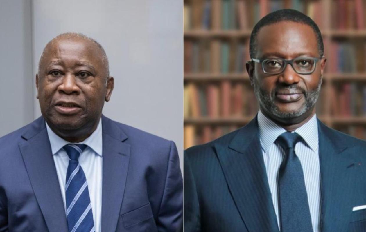 Présidentielle en Côte d’Ivoire : Les candidatures de  Tidjane Thiam et de Laurent Gbagbo provisoirement retenues