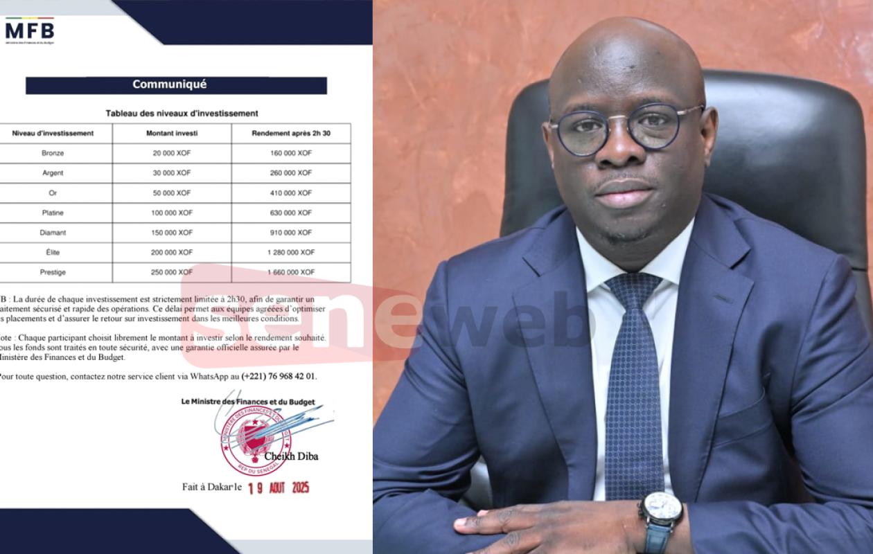 Investissements en cryptomonnaies : L’annonce officielle du ministère des finances
