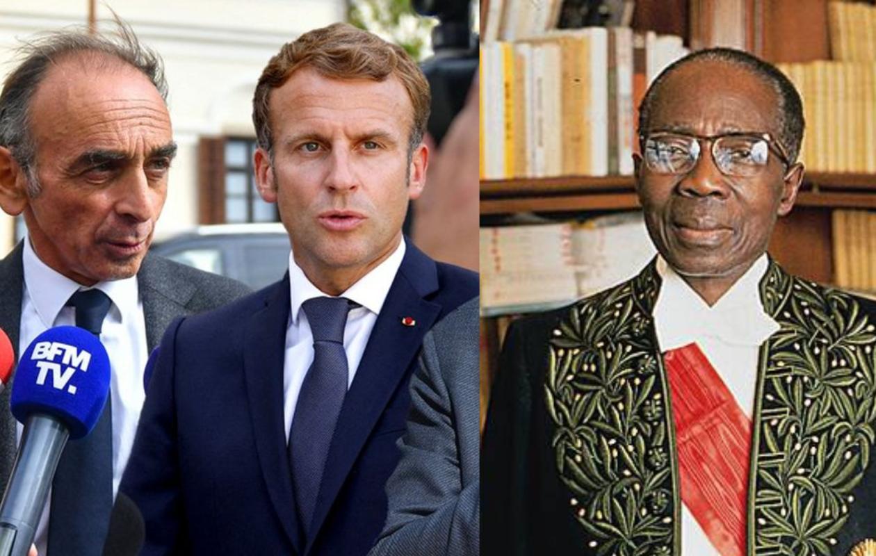 Eric Zemmour clashe Macron : "Il n'est pas Léopold Sédar Senghor, il n'a pas assez de..."