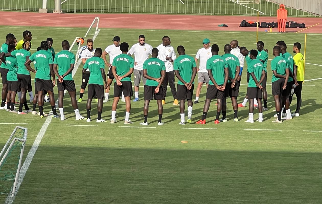 Lions du Sénégal : 23 joueurs à l’entraînement, trois absents