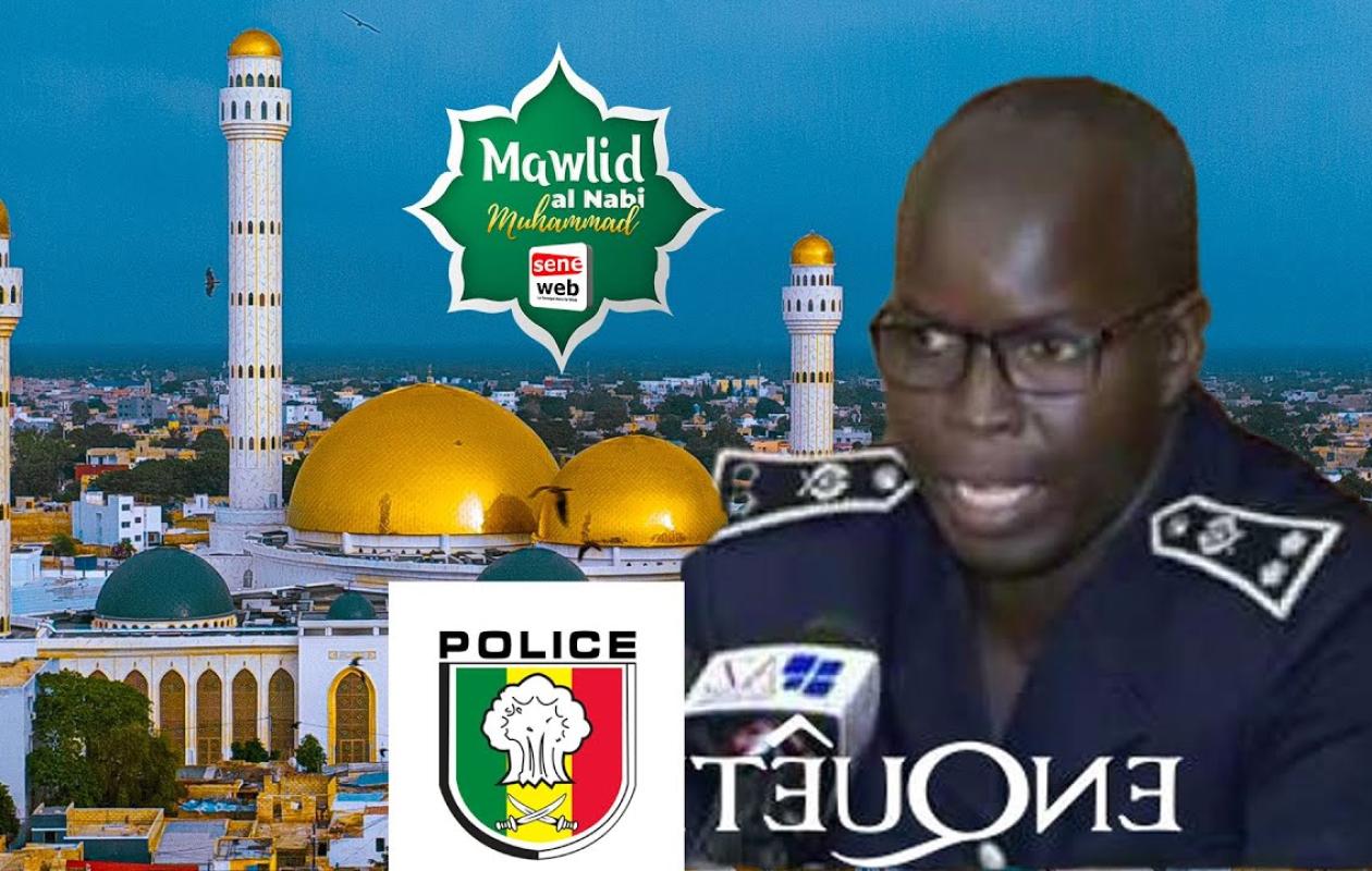 Gamou Tivaouane 2025 : Suivez le point de presse de la Police nationale