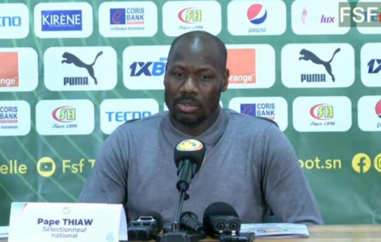 Sénégal–Soudan : Le coach Pape Thiaw fait le point sur le retour de Mané et de Mendy, et sur l'état du groupe