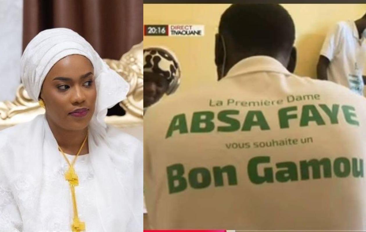 Tivaouane : des polos floqués au nom de la première dame Absa Faye enflamment la toile