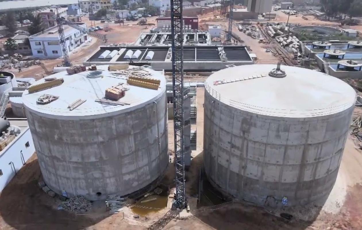 Assainissement à Dakar : la station d'épuration de Cambérène bientôt opérationnelle