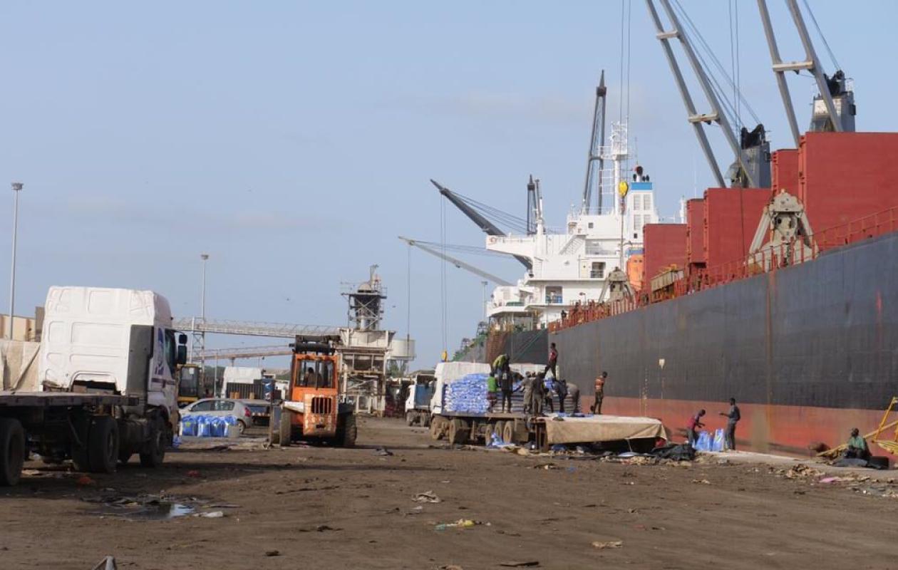Sécurité alimentaire : Un navire de 10 000 tonnes de blé américain accoste au Port autonome de Dakar