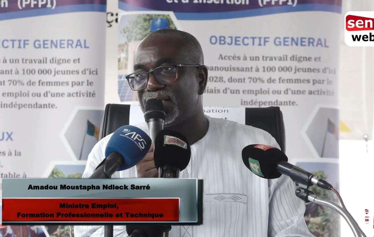 Ziguinchor : Le ministre de l’Emploi et de la Formation professionnelle et technique lance le Fonds d’amorçage PFPI pour l’inclusion des jeunes, les femmes et les jeunes en situation de handicap