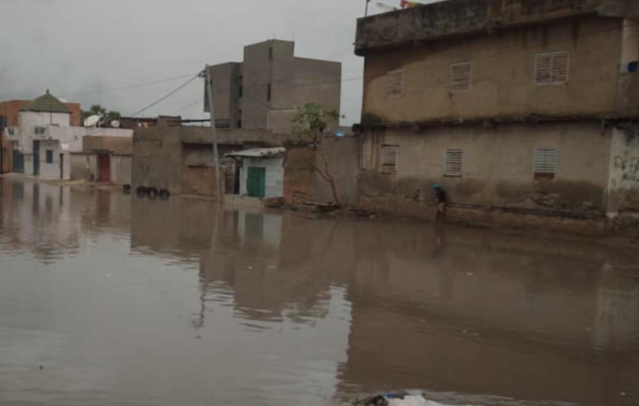 Kaolack : Des quartiers sous les eaux