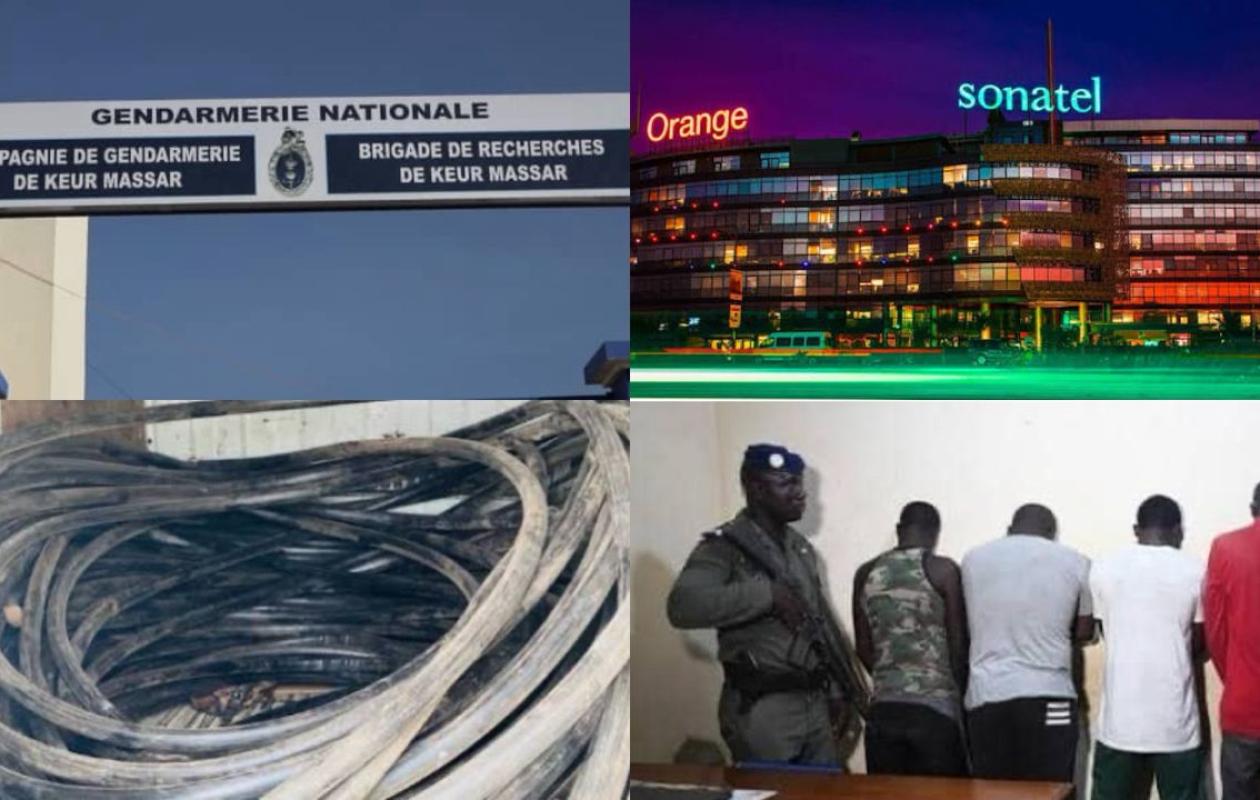 Centrale technique de la Sonatel de Malika : 2 vigiles et 2 chauffeurs arrêtés pour vol de câbles