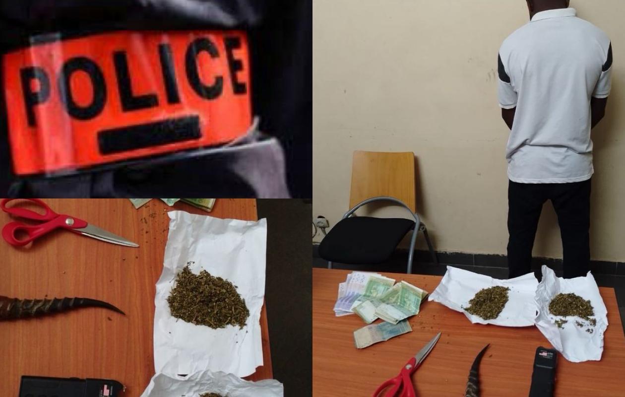 Saint-Louis : Un vigile de l’UGB arrêté avec de la drogue, tente de corrompre les policiers