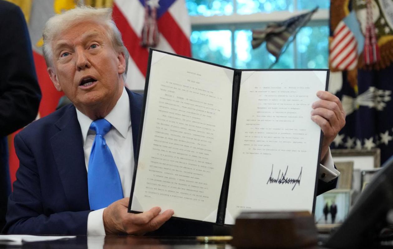 Trump signe un décret créant une carte de séjour "dorée" à un million de dollars