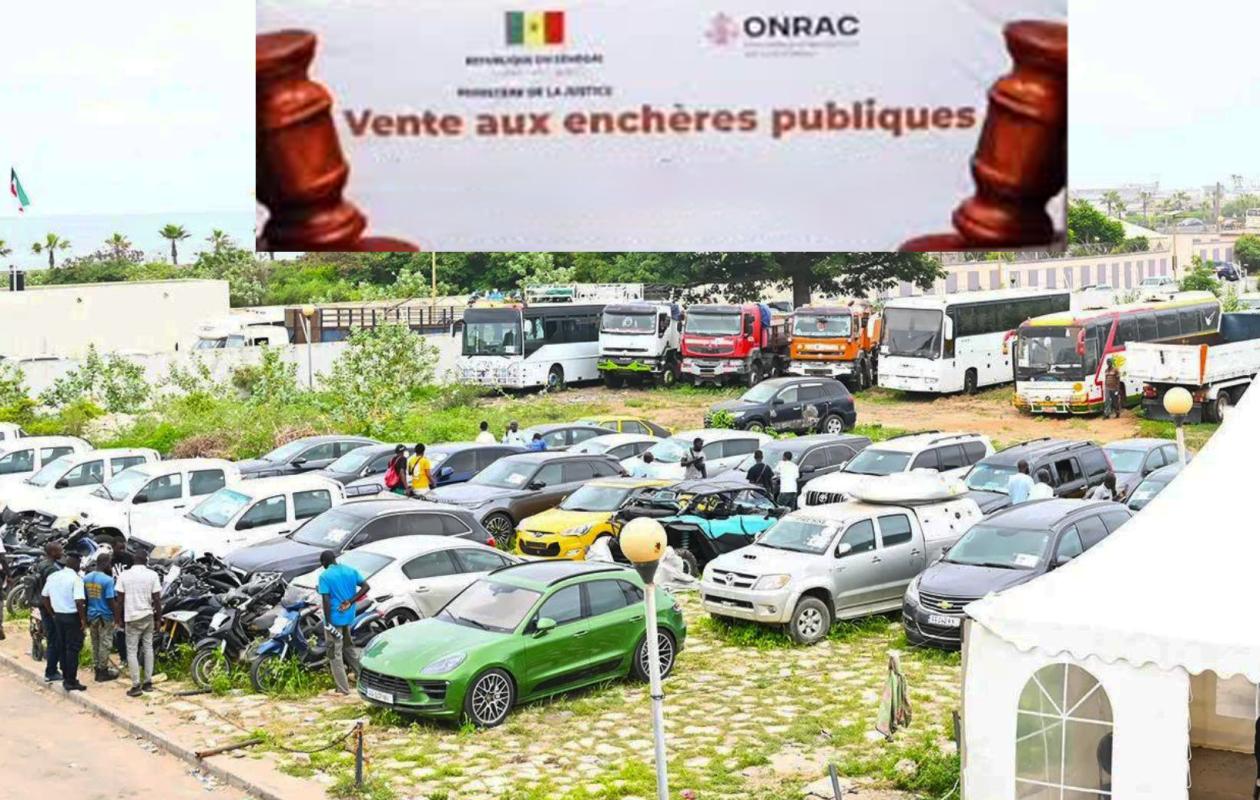 Biens saisis aux enchères : 29 voitures et autres lots vendus pour plus d'un demi milliard F CFA