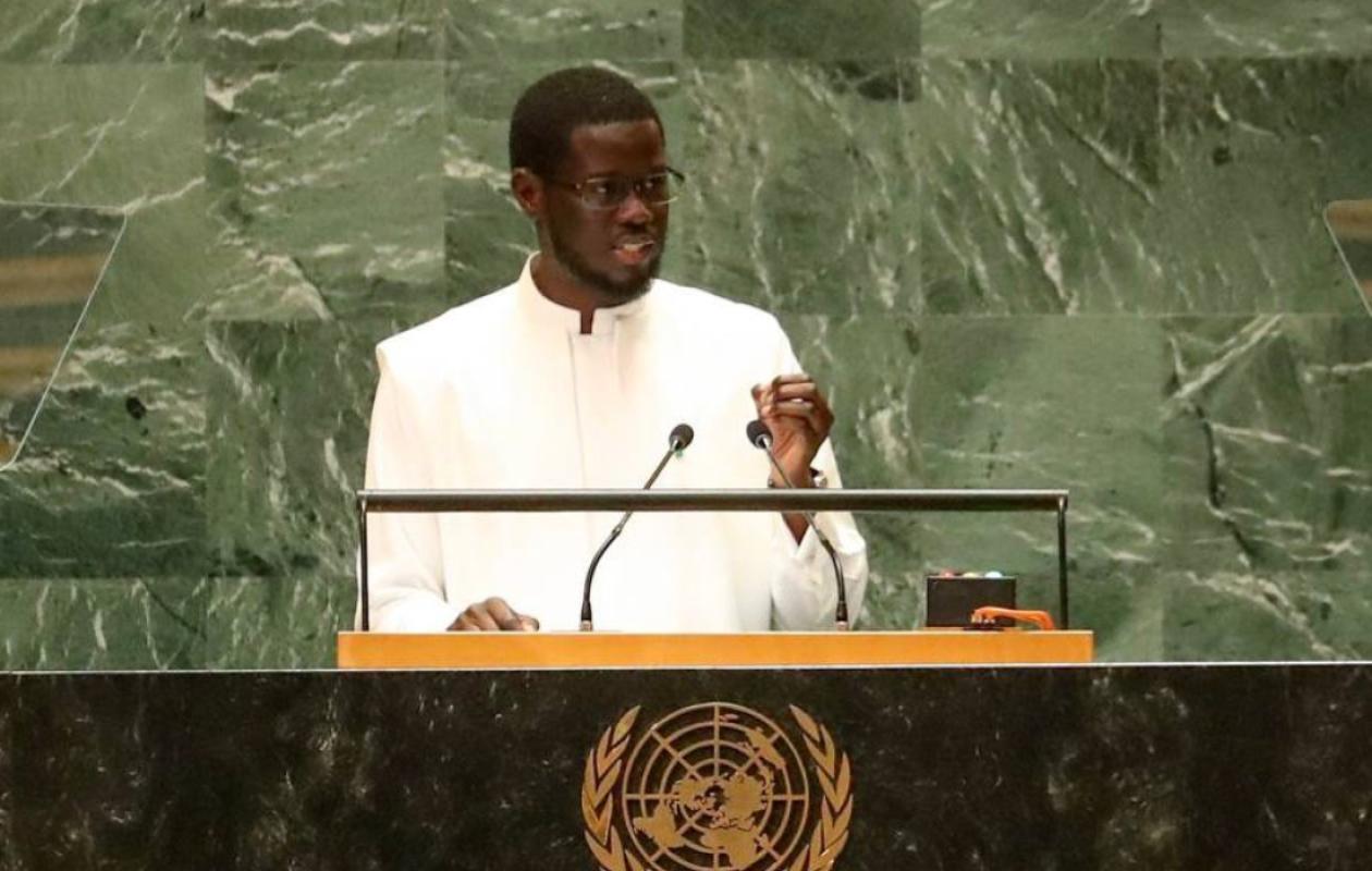 À l'ONU, Diomaye Faye dénonce un 