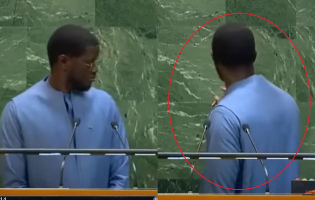 Erreur protocolaire sur le discours : La mésaventure de Diomaye Faye devant l'Assemblée de l'ONU (vidéo)