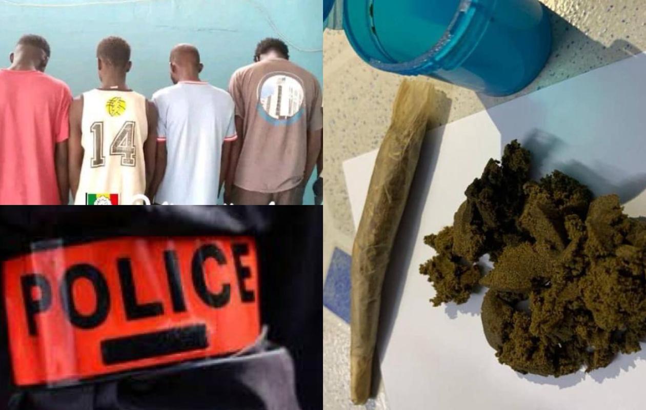Saint-Louis : Quatre fêtards arrêtés par la police avec de la drogue au Pont Faidherbe